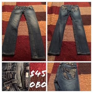 Miss Me Skinny Jeans Size 28